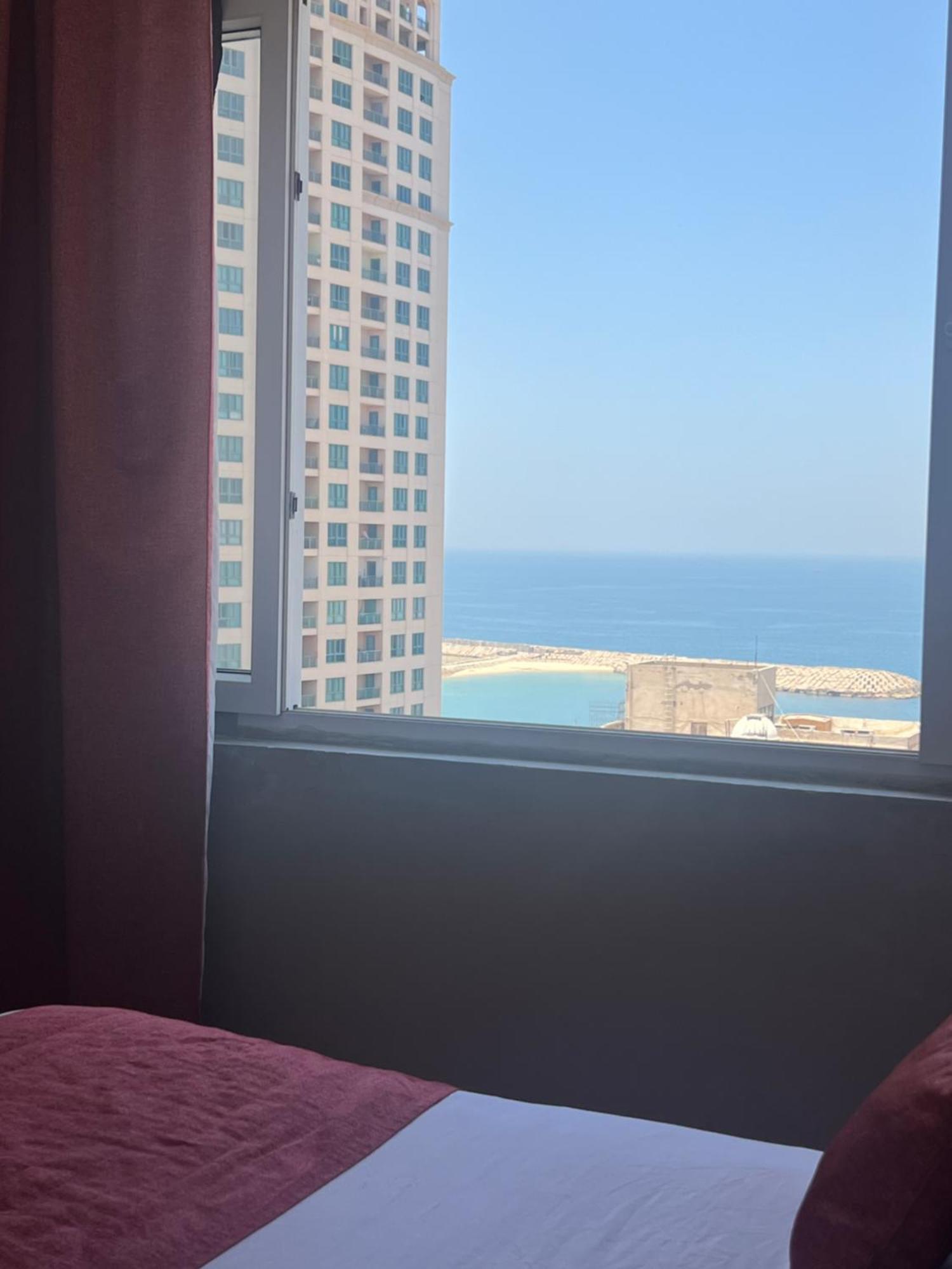 Sea View Haven In San Stefano Apartment Alexandria Ngoại thất bức ảnh